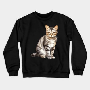 European Shorthair Cat Crewneck Sweatshirt